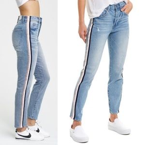 Pistola Nico High Rise Mom Jean Half Court